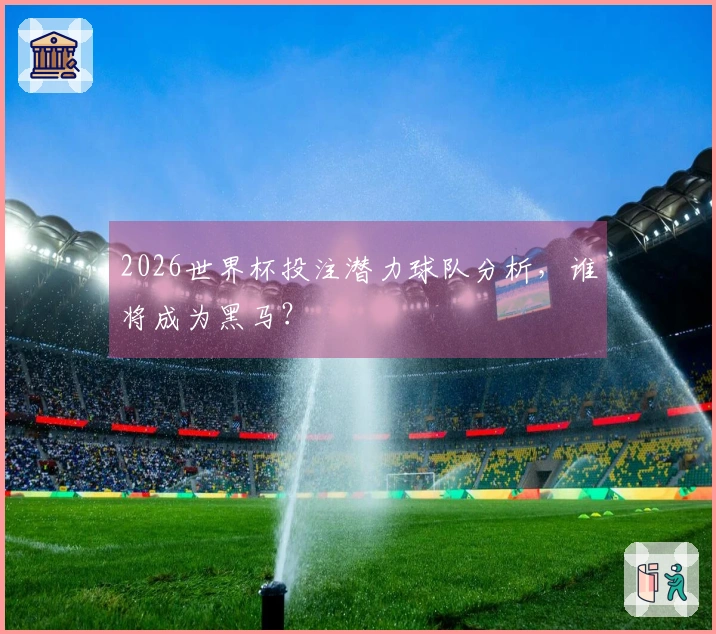 2026世界杯投注潜力球队分析，谁将成为黑马？