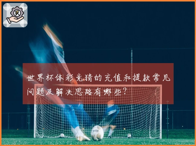 世界杯体彩竞猜的充值和提款常见问题及解决思路有哪些？