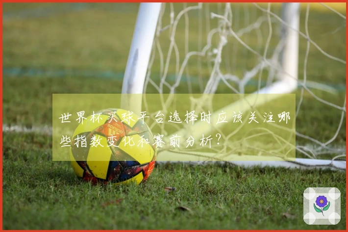 世界杯买球平台选择时应该关注哪些指数变化和赛前分析？