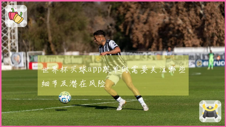 世界杯买球app跟单时需要关注哪些细节及潜在风险